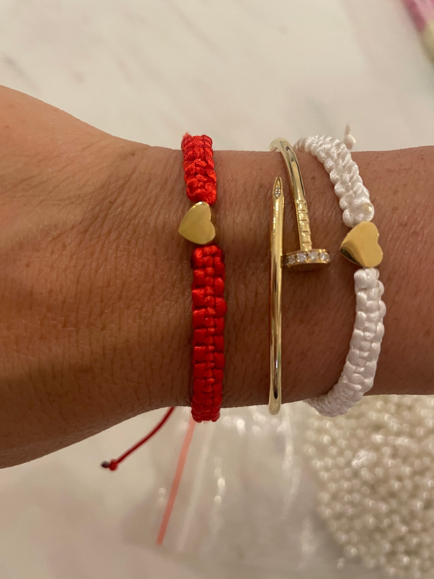 18K Gold-plated Hand Knotted Bracelets