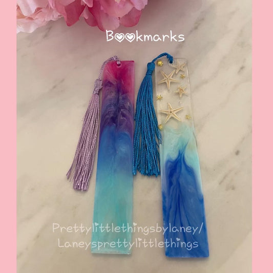 Tie Dye Bookmarks