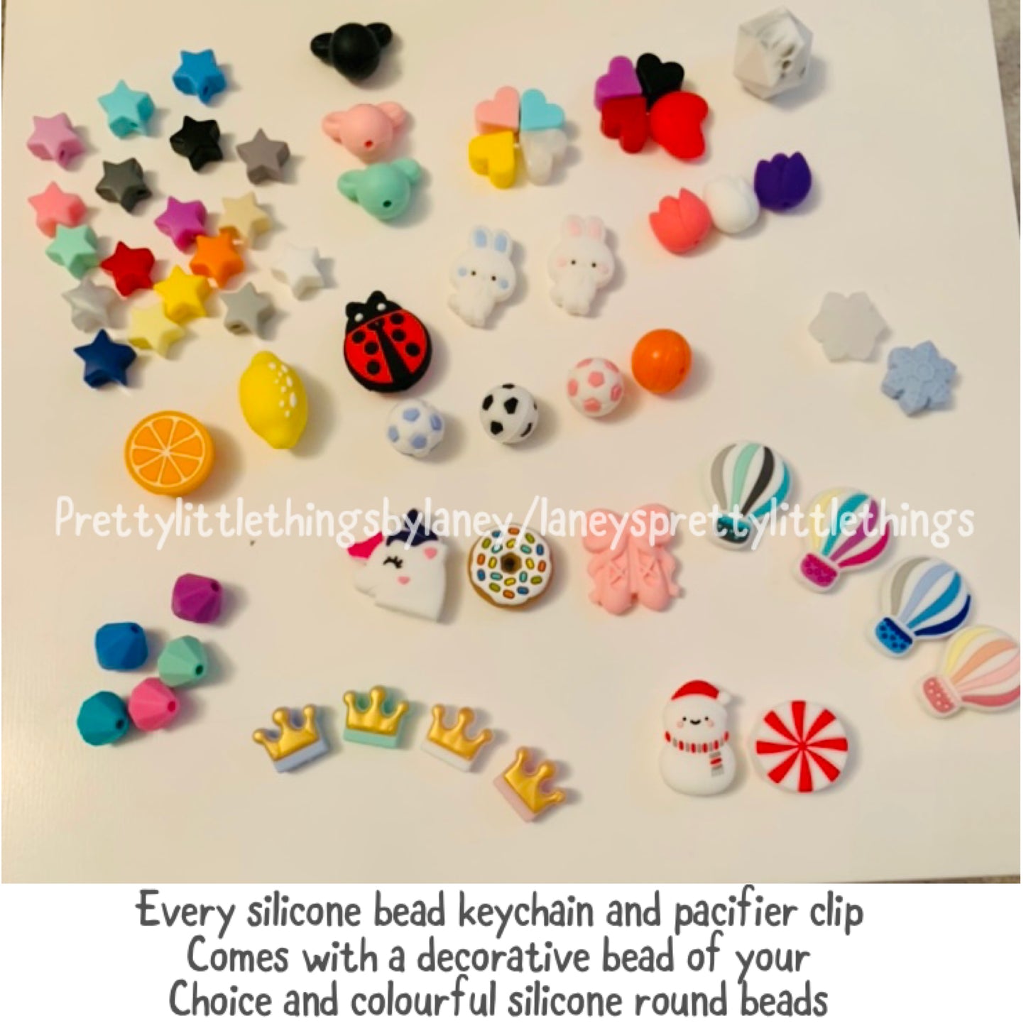 Silicone Bead Keychains