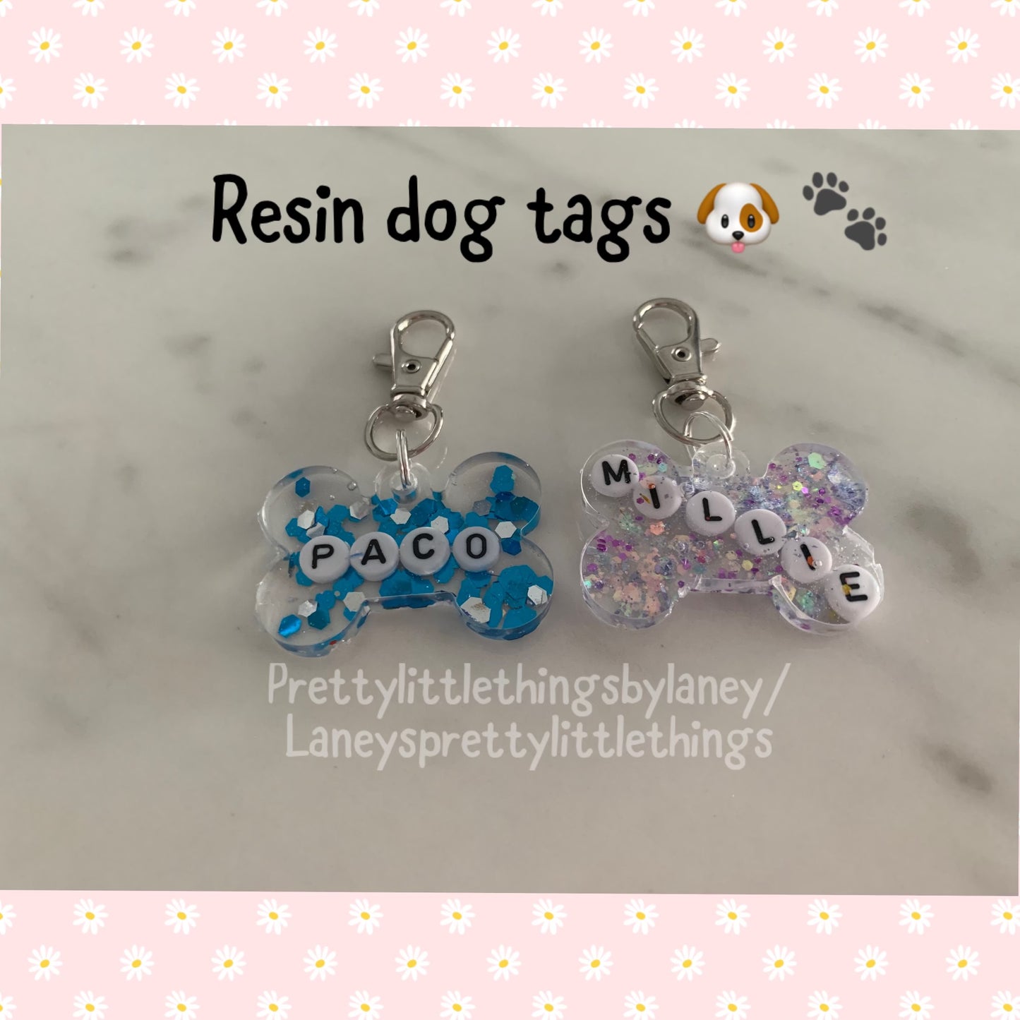 Dog Tags (For small dog)