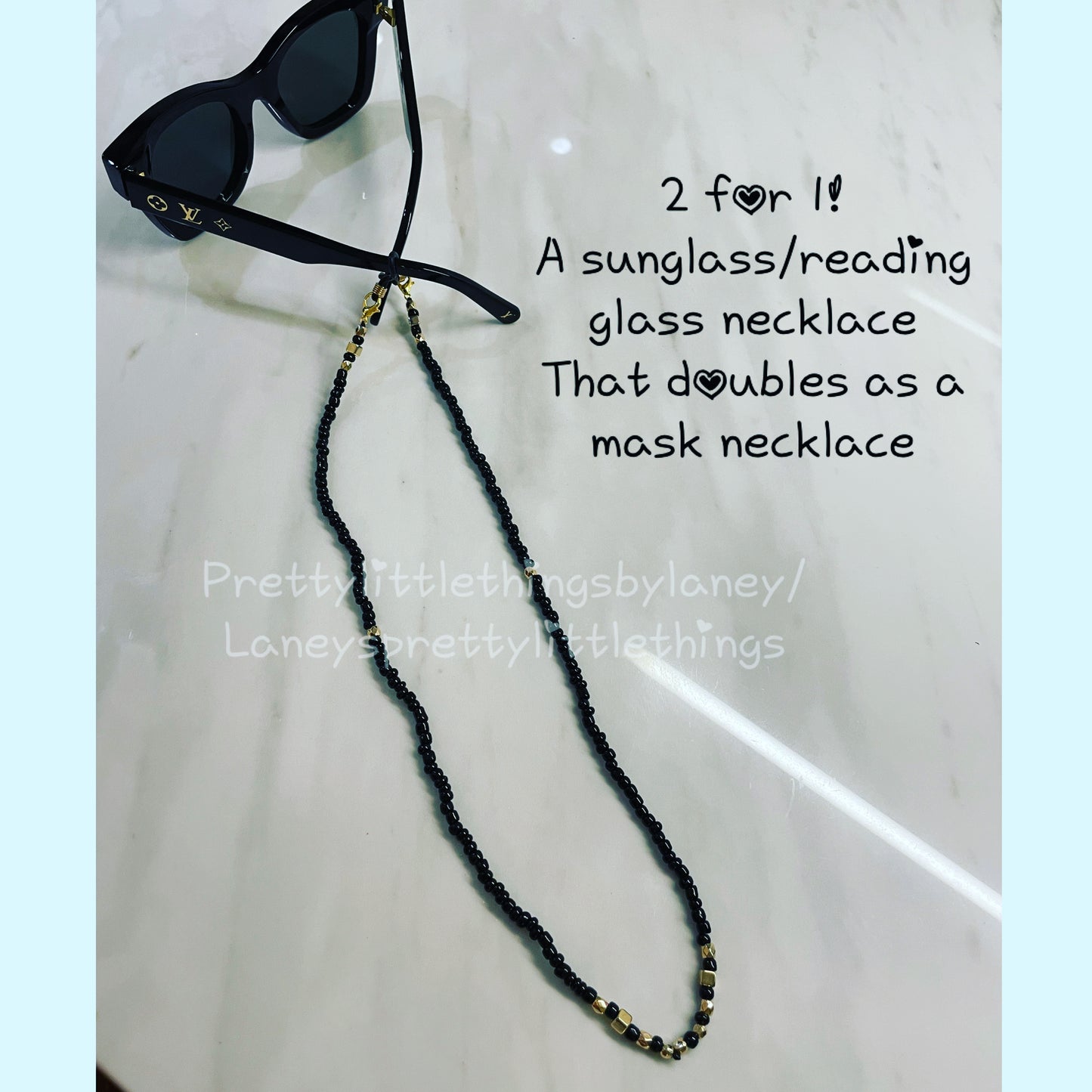 Sunglass/Reading glass necklace