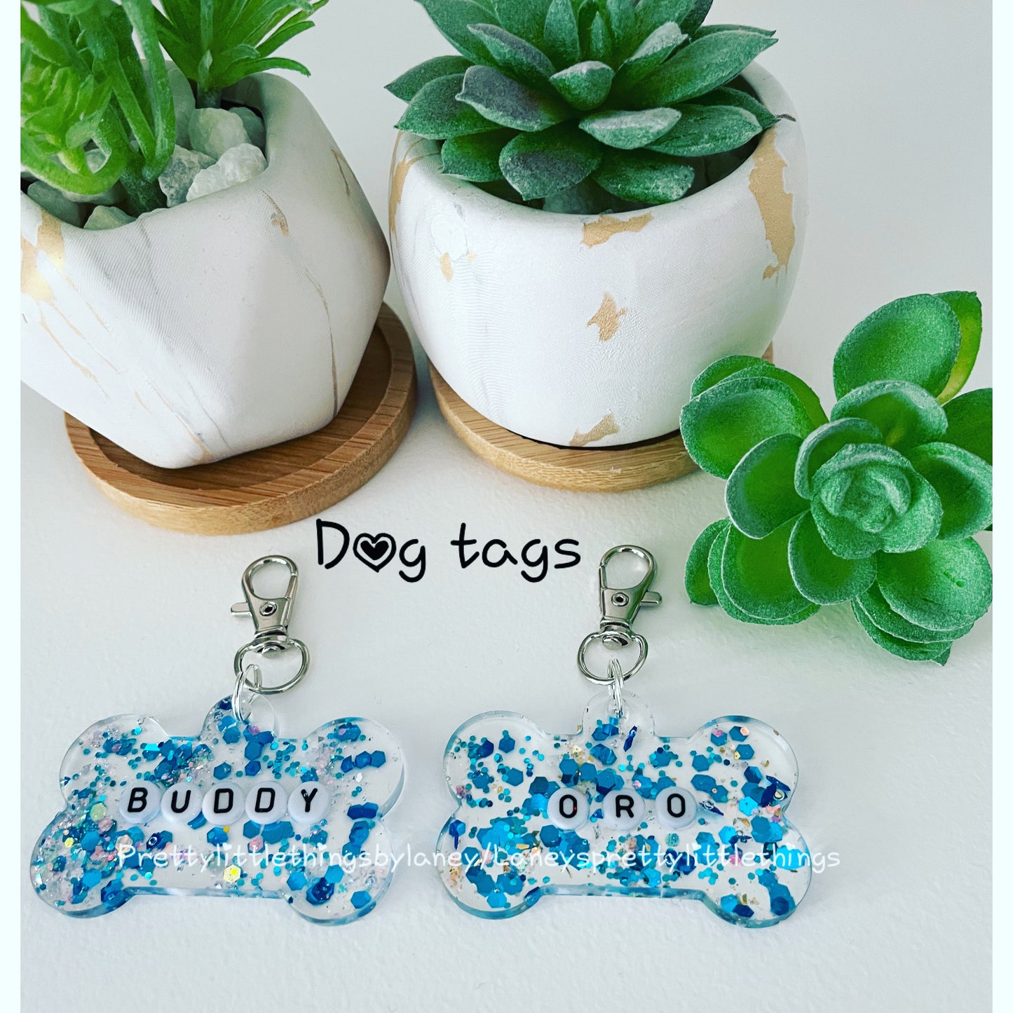 Dog Tags (For small dog)