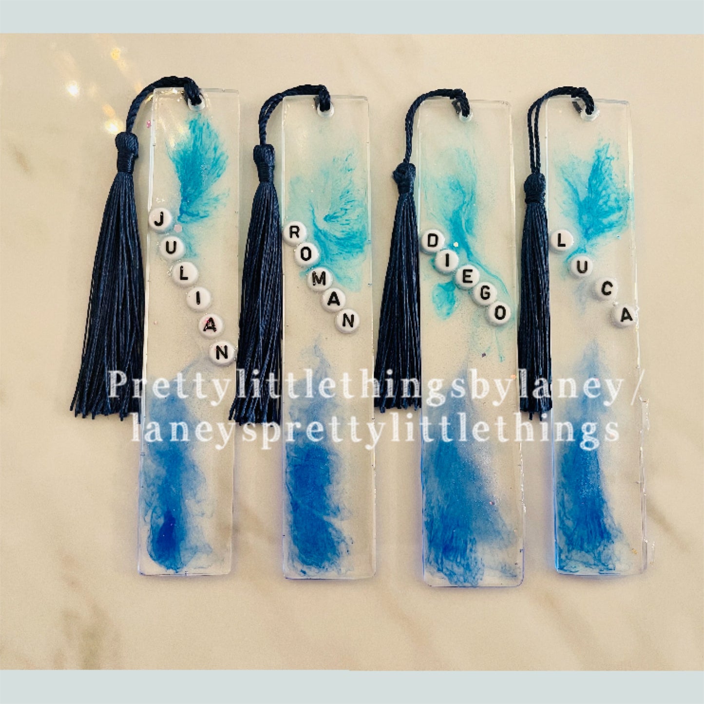 Tie Dye Bookmarks