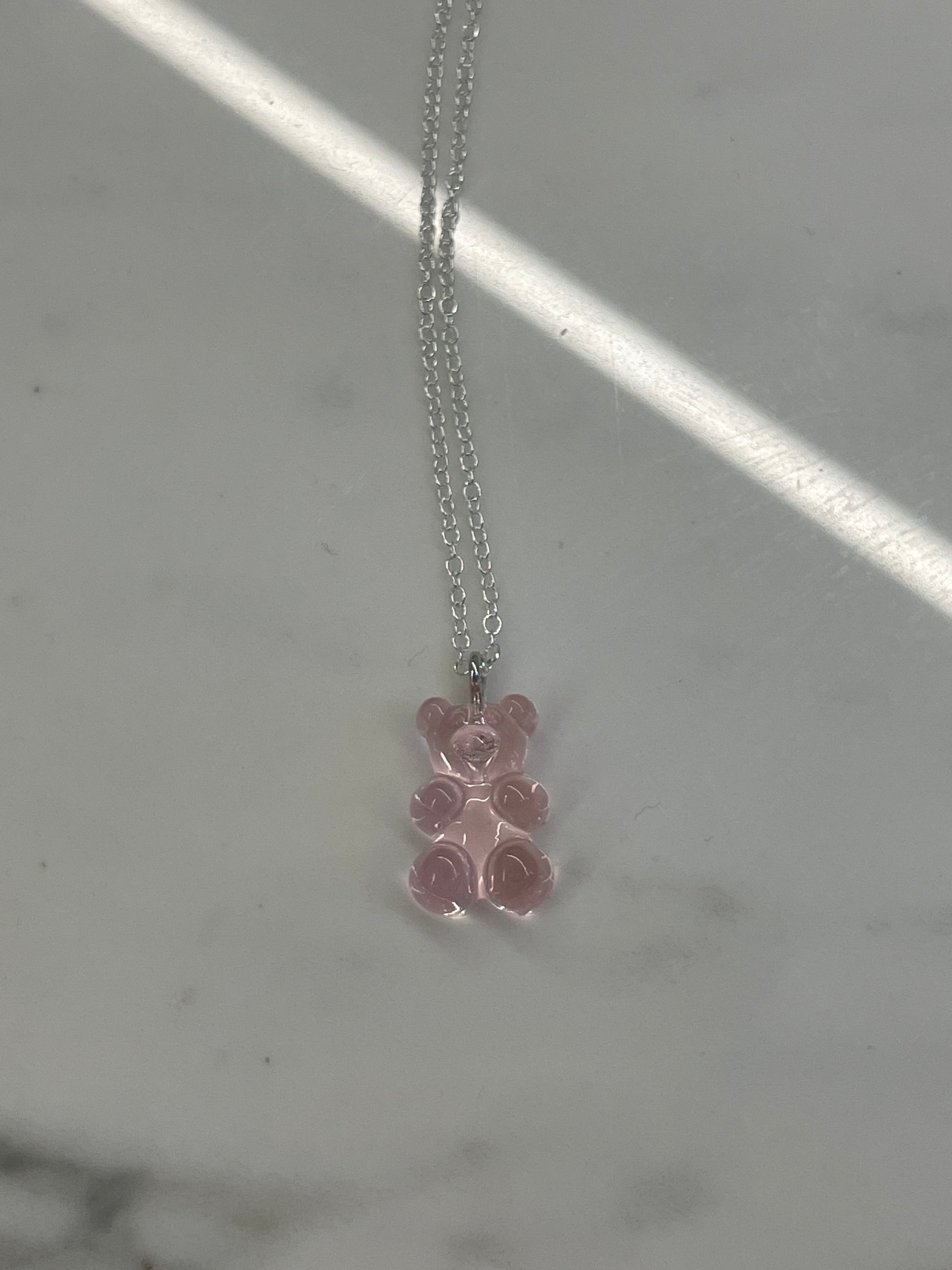 Gummy bear chain necklace on sale